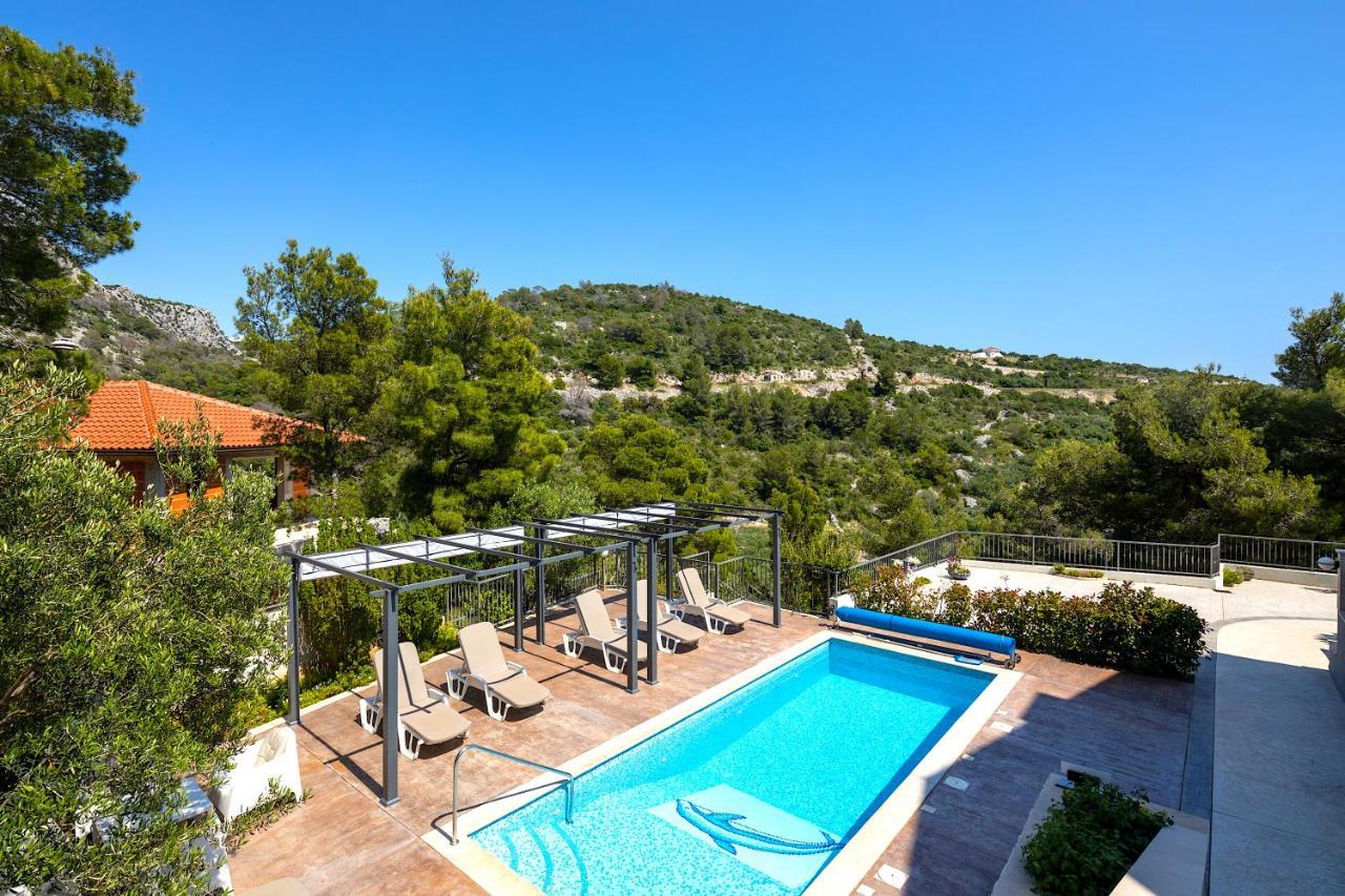Island Hvar Seaside Villa Levanda With Beach, Pool & Seaview Χβαρ Εξωτερικό φωτογραφία